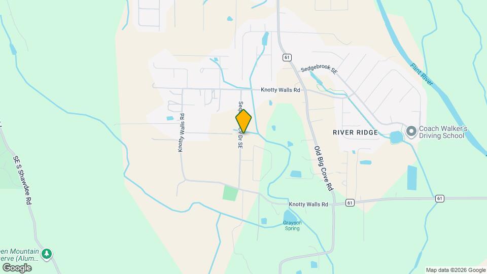 9941 Sequoyah Cv Dr SE Map and Location Details