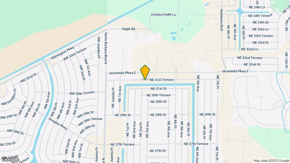 220 NE 31st Terrace Map and Location Details