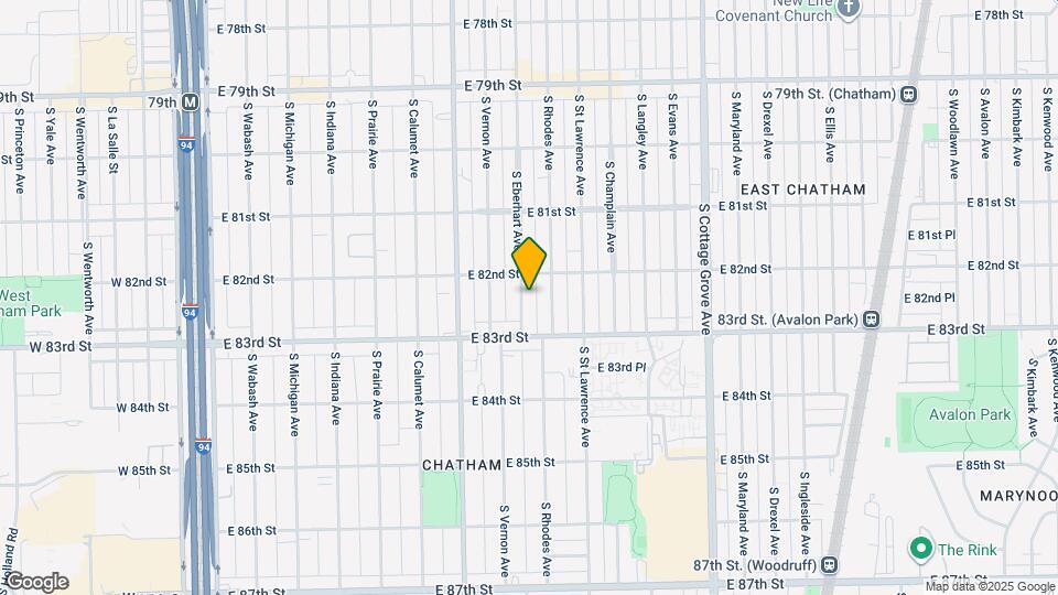 8221 S Eberhart Ave, Unit 3 Map and Location Details