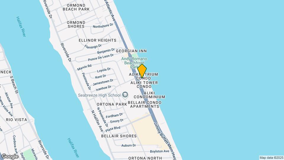 901 S Atlantic Ave Map and Location Details