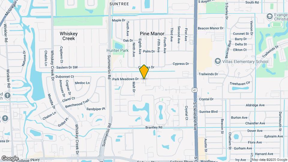 1706 Park Meadows Dr Map and Location Details