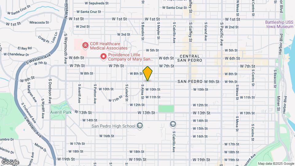 985 W 9th St Mapa y Detalles de la Ubicación