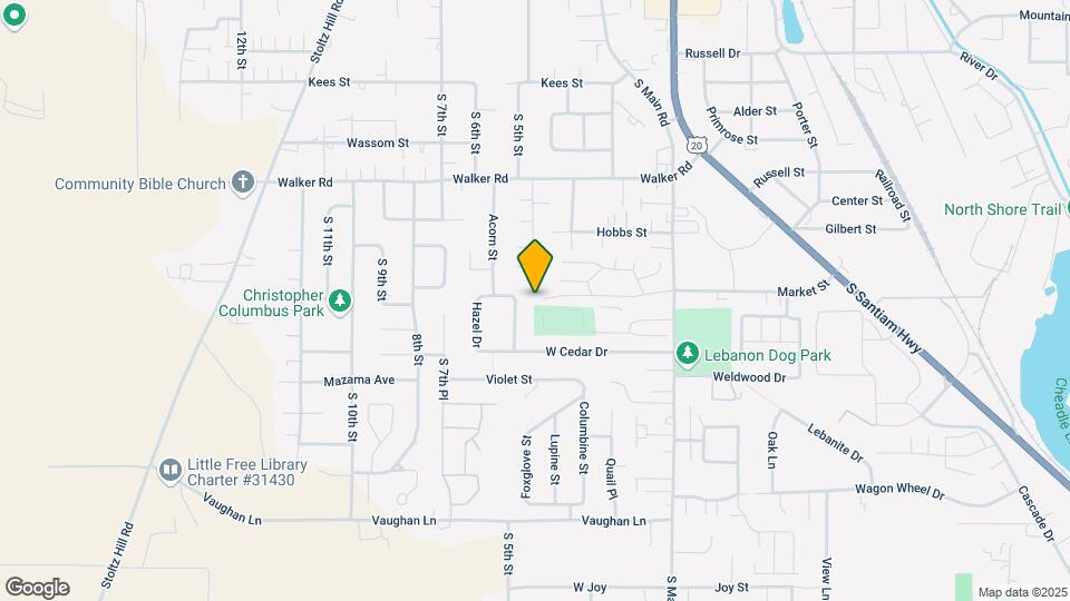 2815 Birch St, Unit 2 Map and Location Details