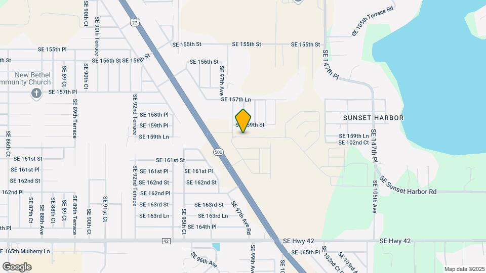 9871 SE 161st Lane Rd Map and Location Details