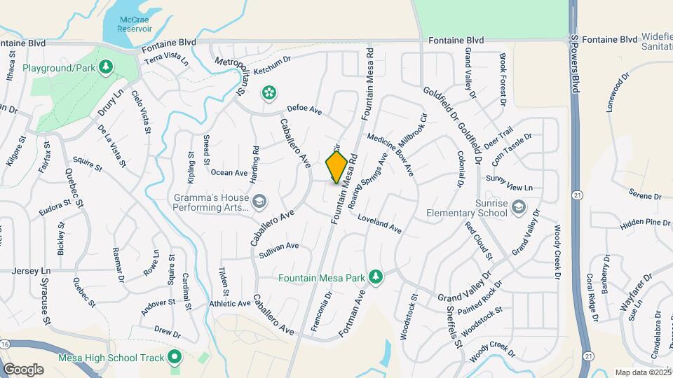6955 Fielding Cir Map and Location Details