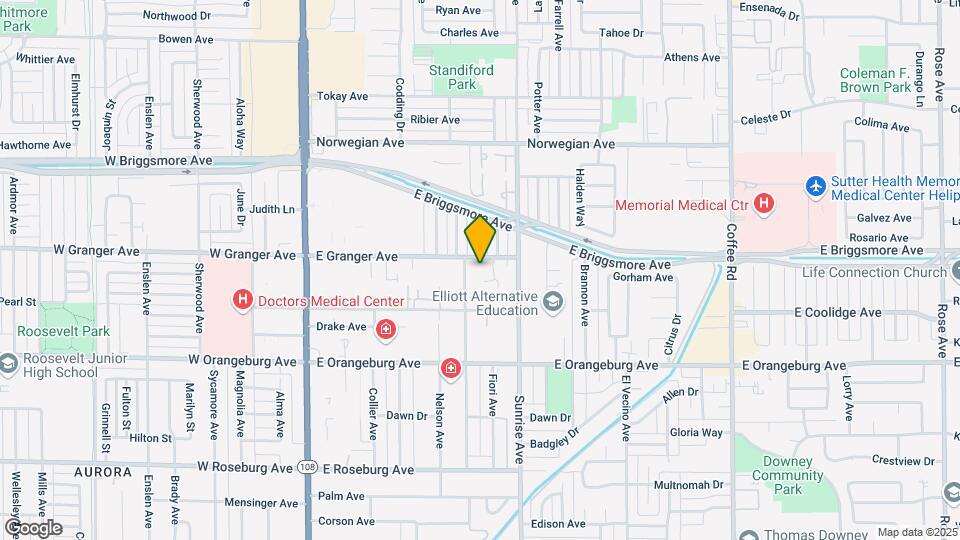 518 Granger Ave Mapa y Detalles de la Ubicación