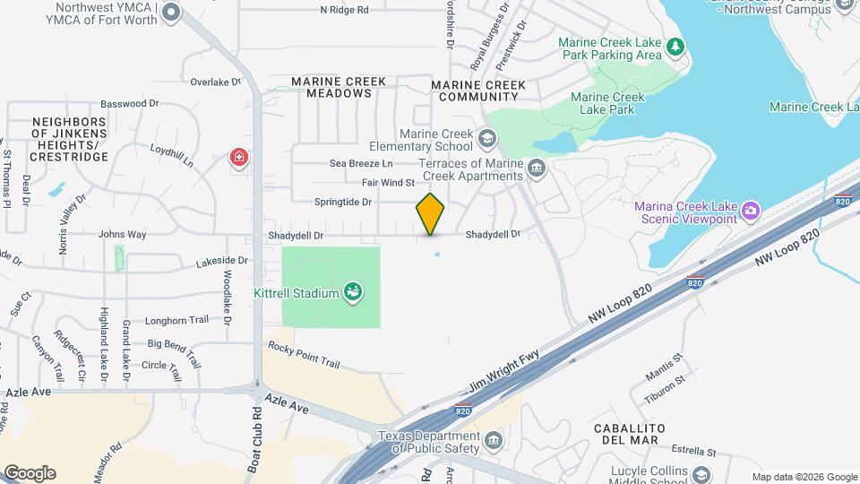 5709-5711 Shadydell Dr Map and Location Details