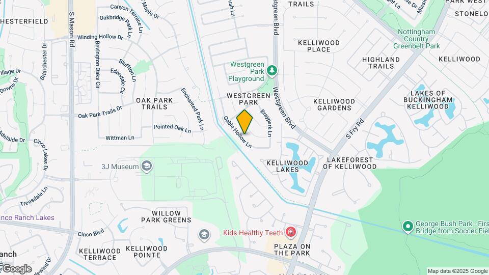 2411 Gable Hollow Ln Map and Location Details