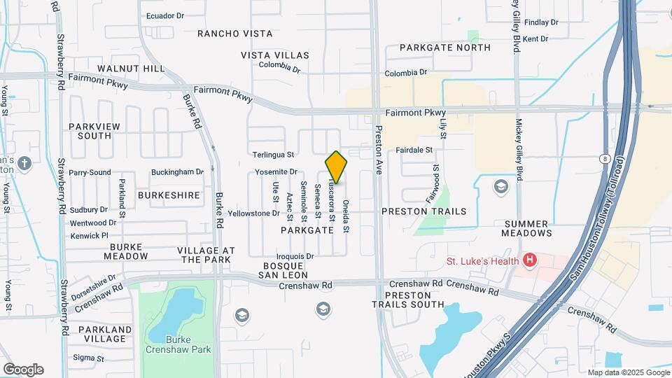 4219 Tuscarora St Map and Location Details