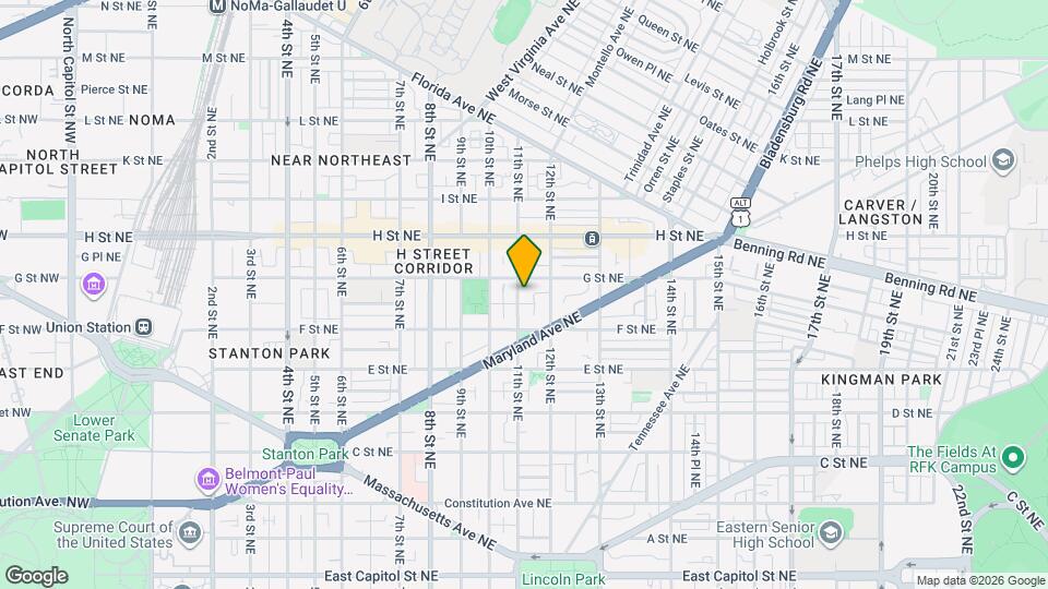 639 11th St NE Map and Location Details