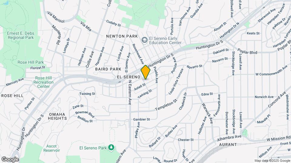 4901-4907 Axtell St Map and Location Details