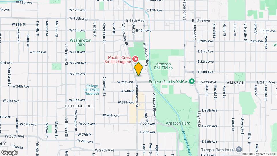 2351 Willamette St Map and Location Details