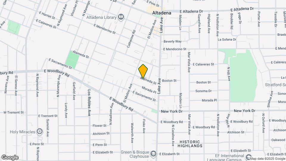 792 Alameda St, Unit 792 Map and Location Details