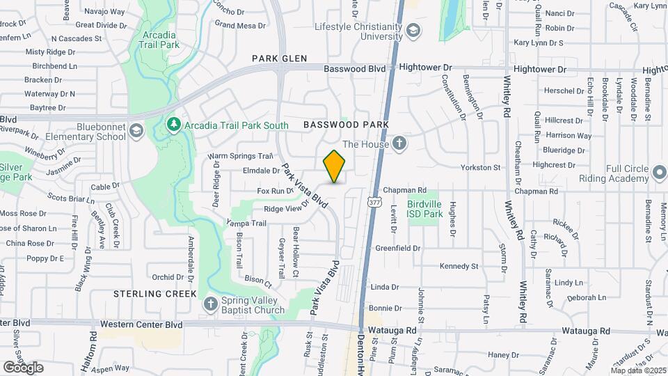 5528 Ridge View Dr Map and Location Details