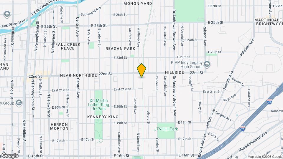 The Row Map and Location Details