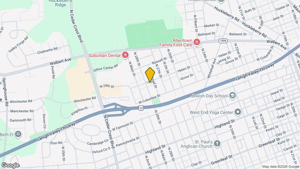 2744 Helen St Mapa y Detalles de la Ubicación