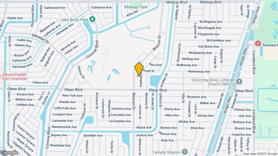 2535 Ivanhoe St Map and Location Details