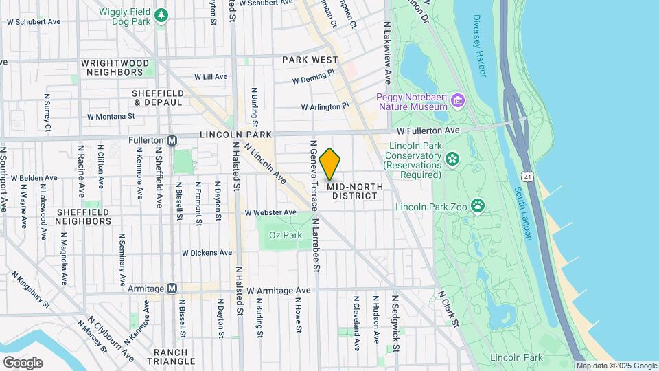 536 W. Grant Map and Location Details
