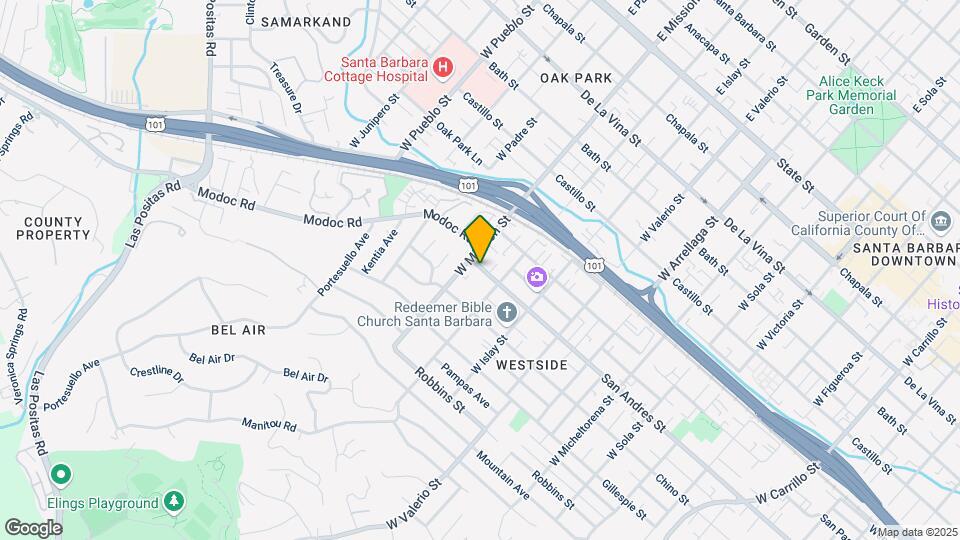 1931 San Andres St Map and Location Details