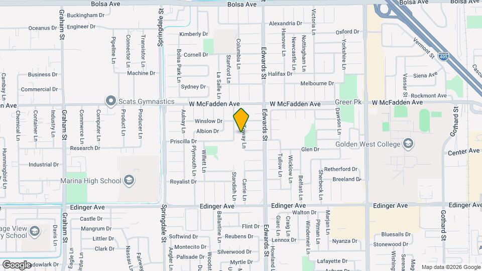 15641 Toway Ln Map and Location Details