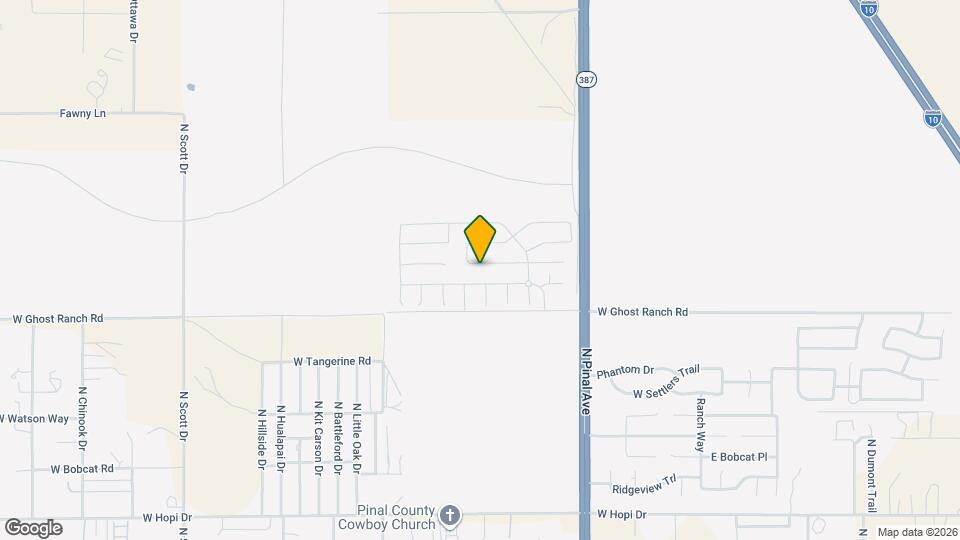 565 W Black Hawk Pl Map and Location Details