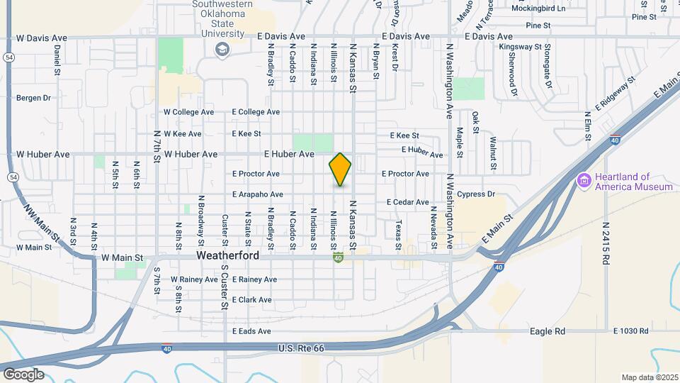 601 E Arapaho Ave Map and Location Details