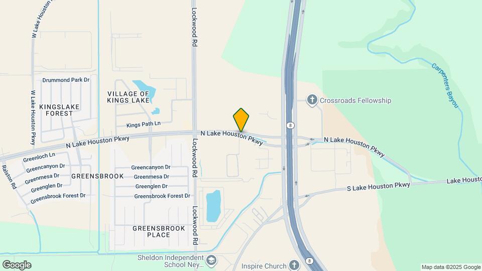 12418 N Lake Houston Pkwy Map and Location Details