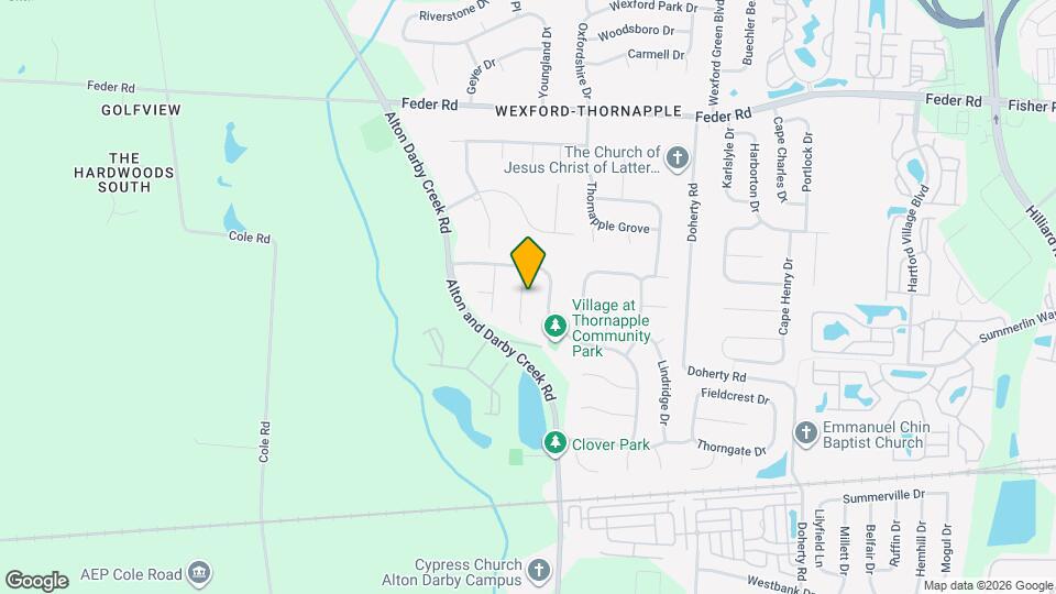 824 Claycross Ct Map and Location Details