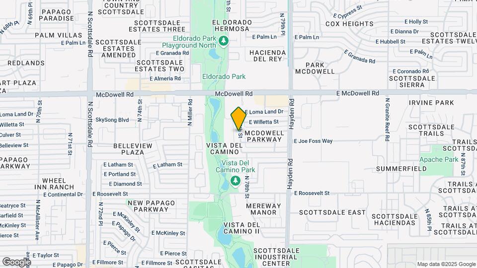 1242 N 78th St Map and Location Details