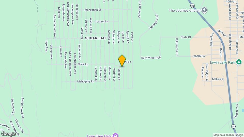 742 Cedar Ln Map and Location Details