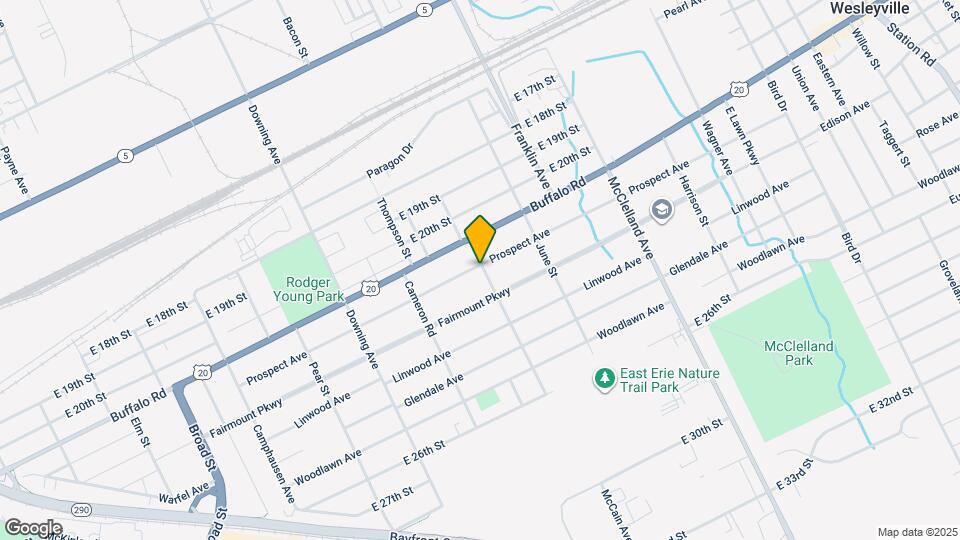 1977 Prospect Ave Map and Location Details