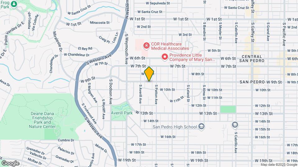 1341 W 9th St Map and Location Details