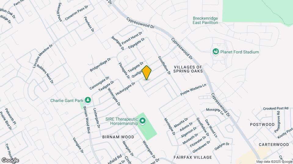 4823 Giant Sequoia Way Map and Location Details