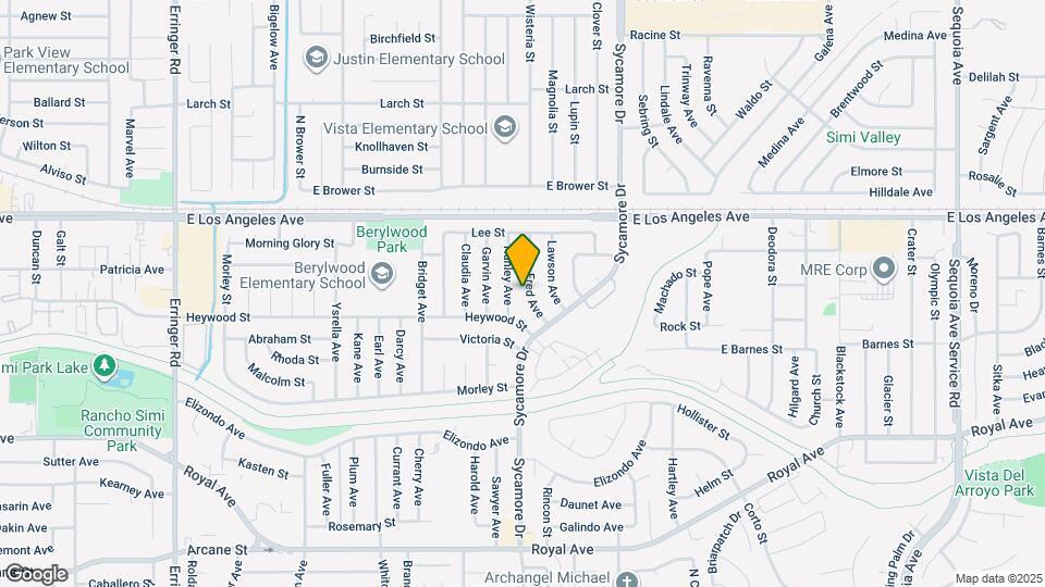 1765 Fred Ave Map and Location Details
