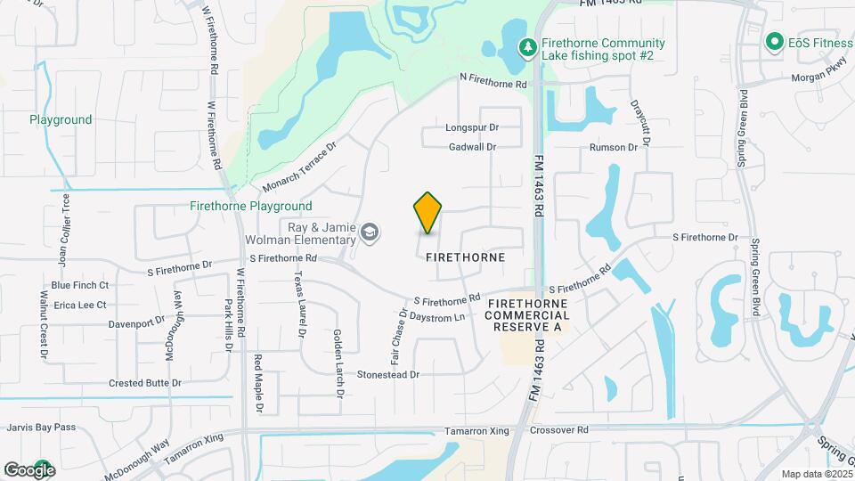 2531 Llano Springs Dr Map and Location Details