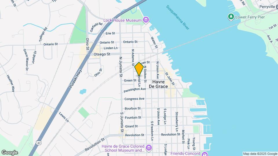 655 Green St Map and Location Details