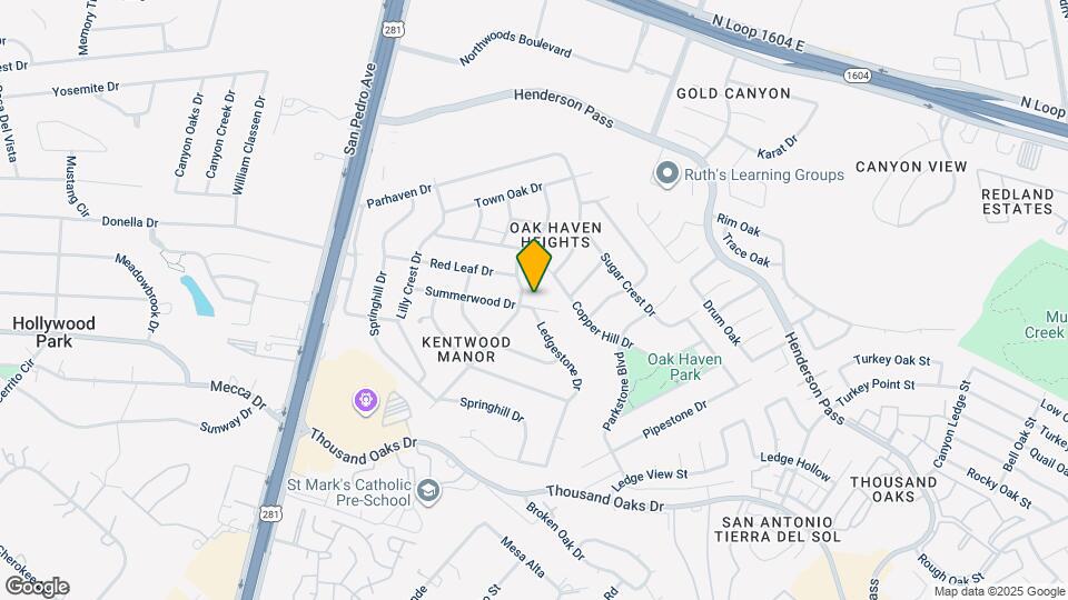 1907 Summerwood Dr Map and Location Details