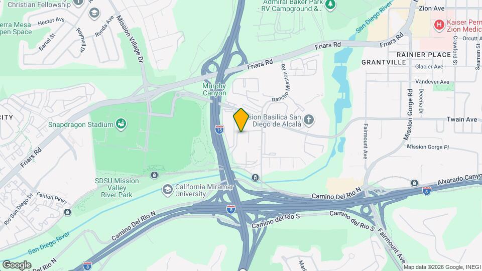 6052 Rancho Mission Rd Map and Location Details