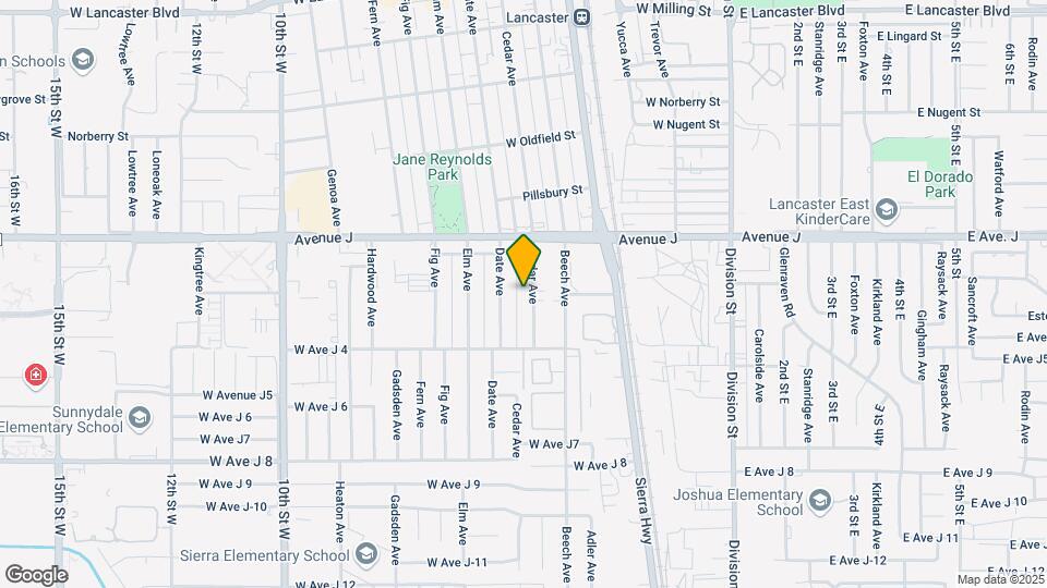 44301-305 Cedar Ave Mapa y Detalles de la Ubicación