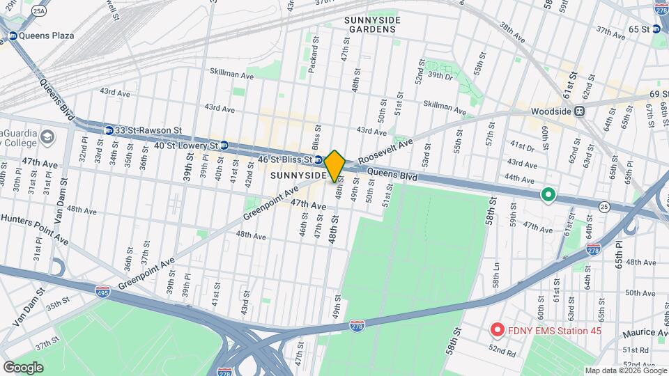 4530 48th St, Unit 1st floor Map and Location Details