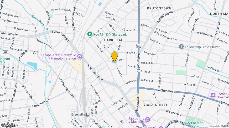 107 David St, Unit SI ID1234782P Mapa y Detalles de la Ubicación