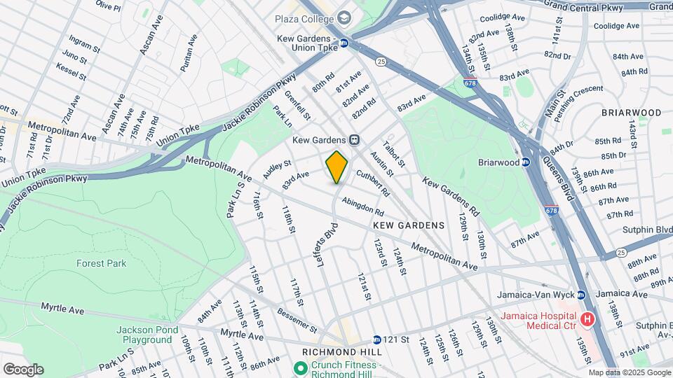 82-04 Lefferts Blvd Mapa y Detalles de la Ubicación