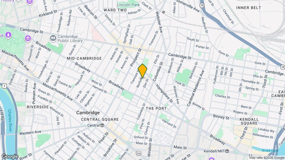 246 Norfolk St Mapa y Detalles de la Ubicación