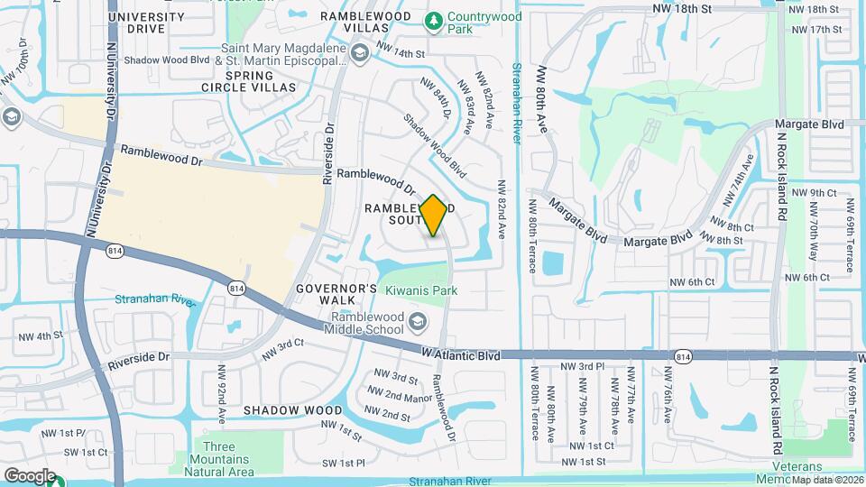 737 NW 84th Ln Map and Location Details