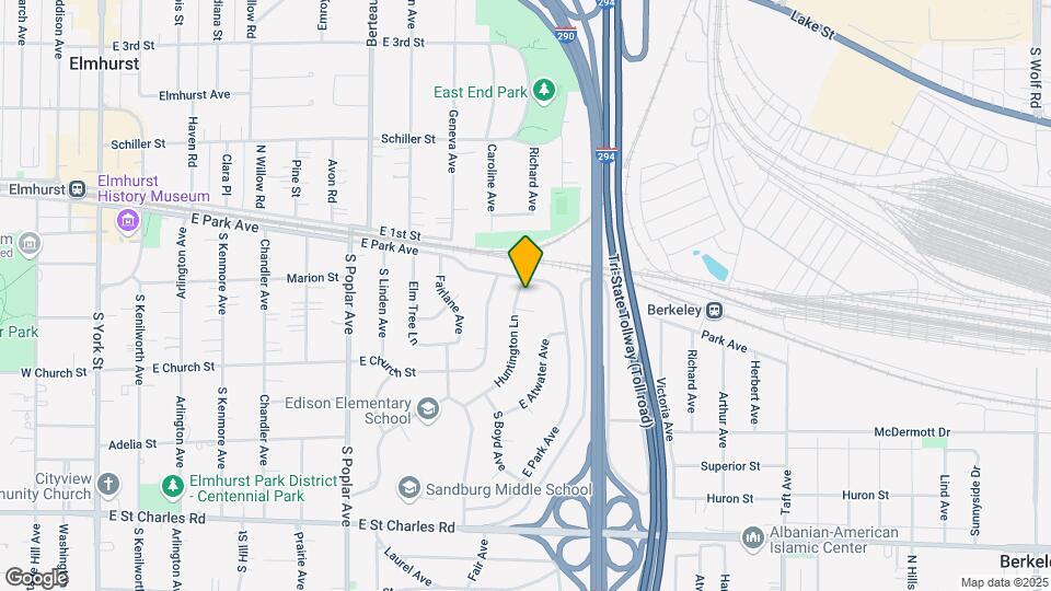 440 Huntington Ln Map and Location Details