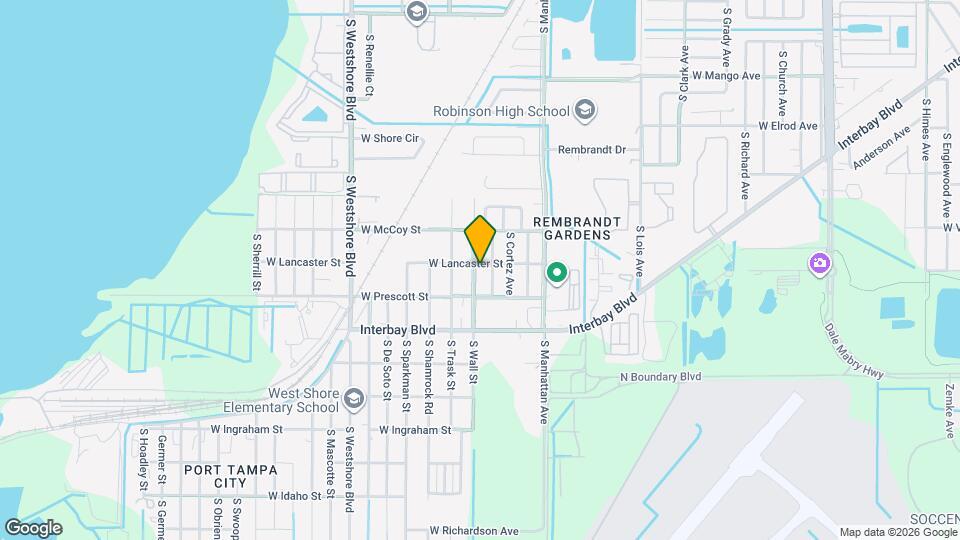 6804 S Wall St Map and Location Details