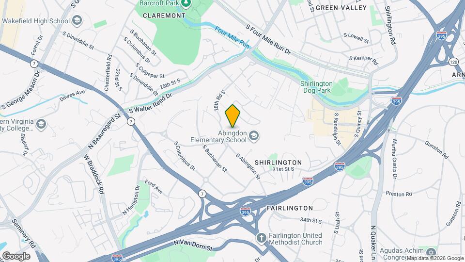 2891 S Abingdon St Map and Location Details
