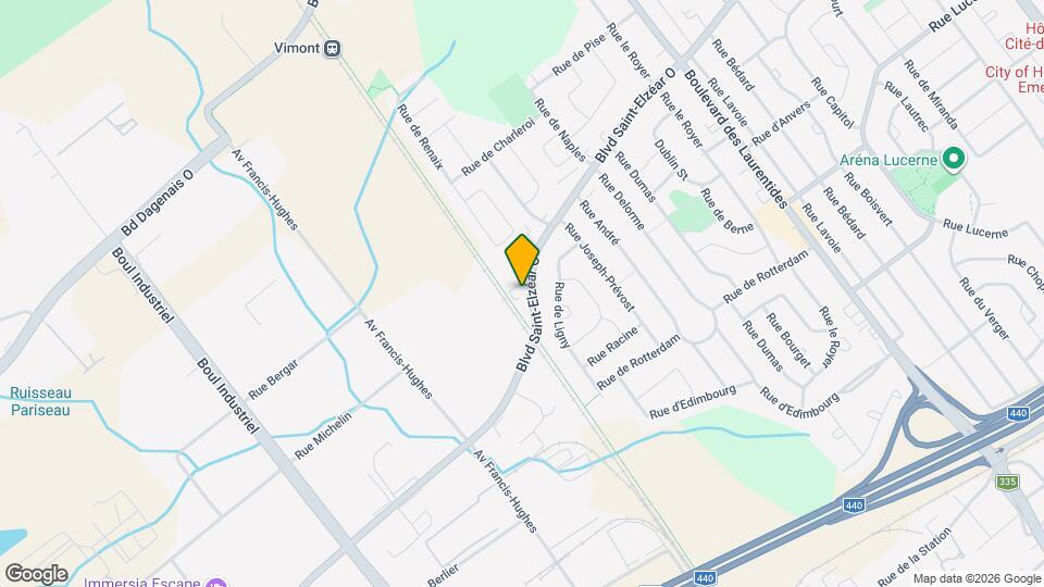 161 Saint-Elzéar Boul O Map and Location Details