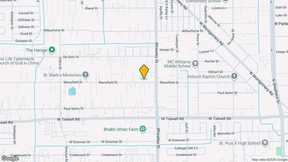 1117 Highland Square Ln Map and Location Details