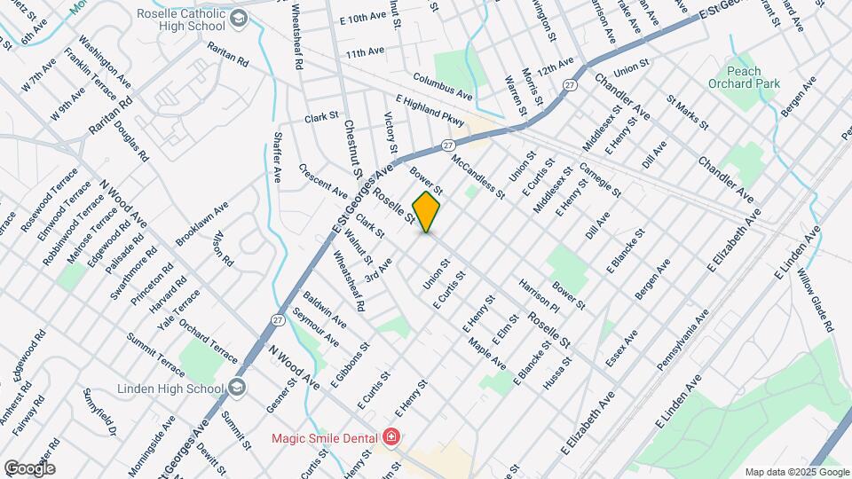 1213 Roselle St Map and Location Details